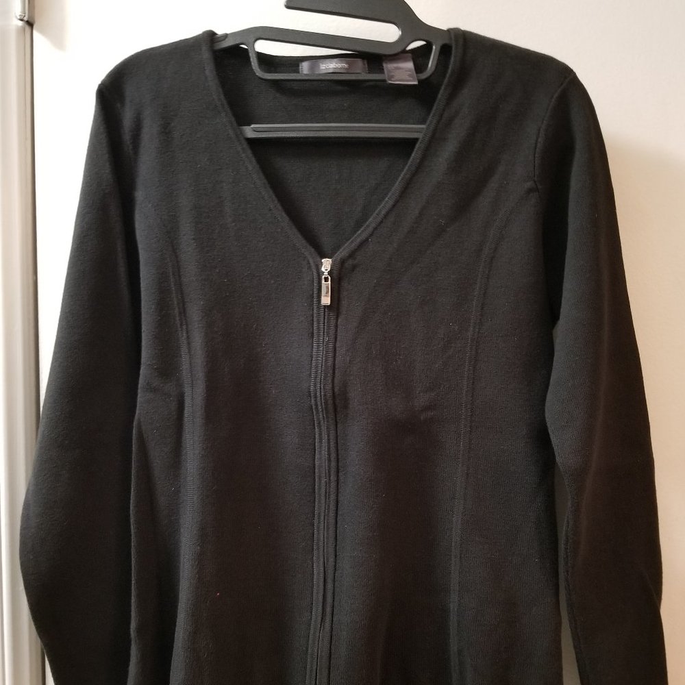 90's Liz clairborne zip up swater